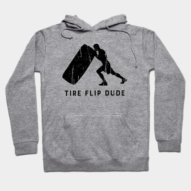 TIRE FLIP DUDE Hoodie by Cult Classics